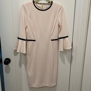 Calvin Klein light pink dress